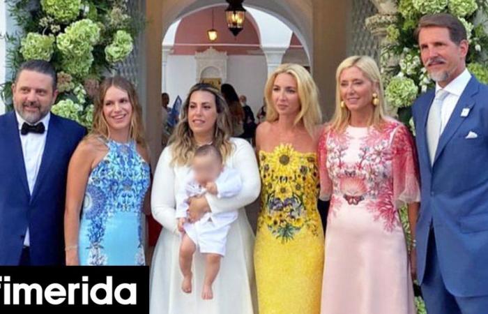 The glam party for the christening of Mary Katrantzou’s son in Spetses – Who went, the impressive setting