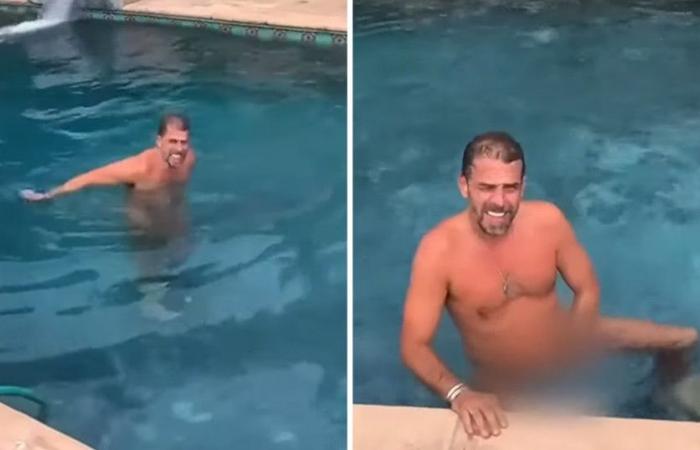 Hunter Biden: Takes a nude water slide and parties with prostitutes – Uproar with the images with the son of the US president