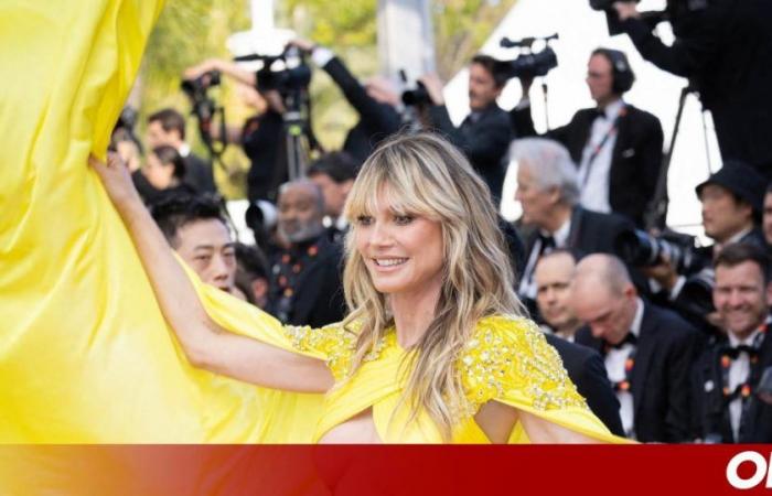 Cannes 2023: Heidi Klum’s near style accident on the red carpet
