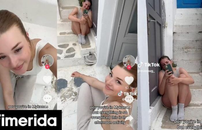 Tourist reveals what you can do in Mykonos if you don’t have money -TikTok disaster
