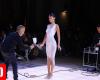 They Spray Naked Bella Hadid And Create Dress – Liquid Turned To Fabric In Minutes