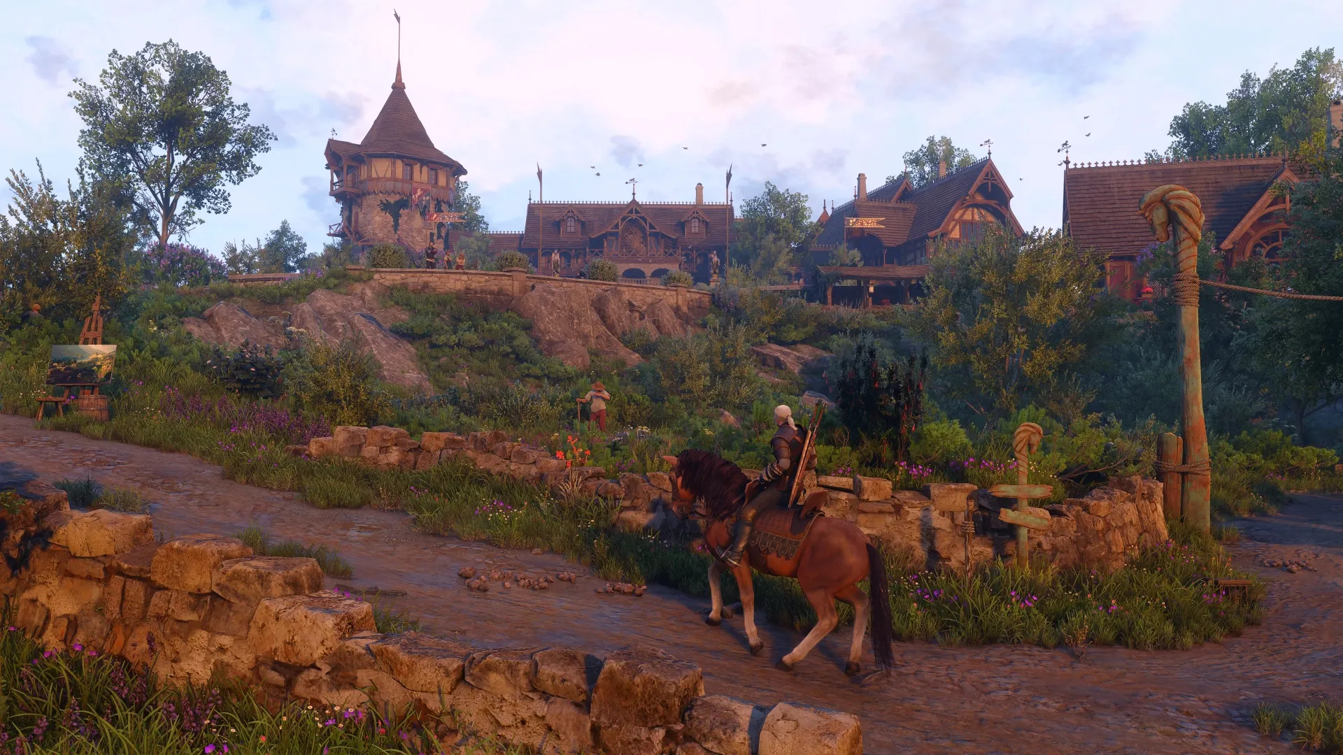 The Witcher 3: Songs of the Past expansion screenshot