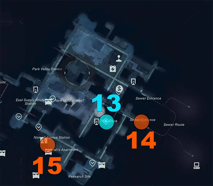 All Park Camera and Photo locations in Control Resonant