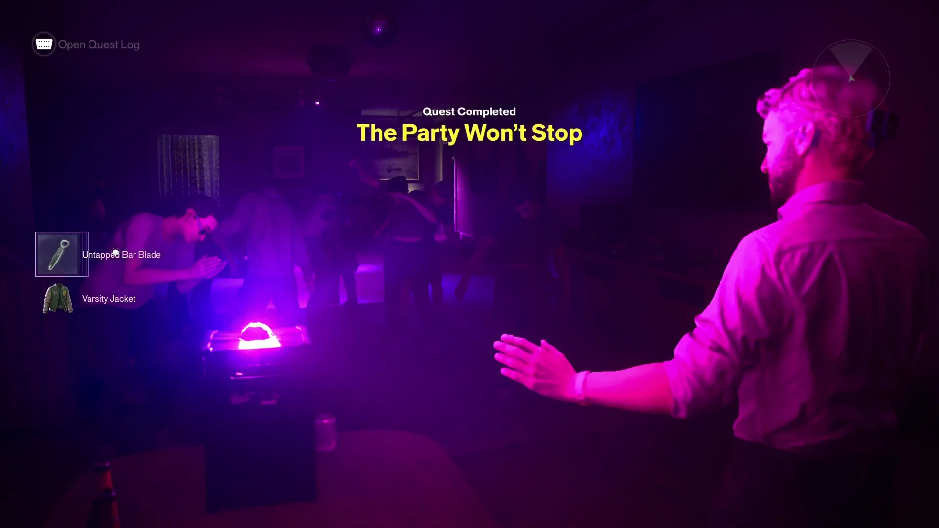 Dylan finishes Karaoke in Control Resonant