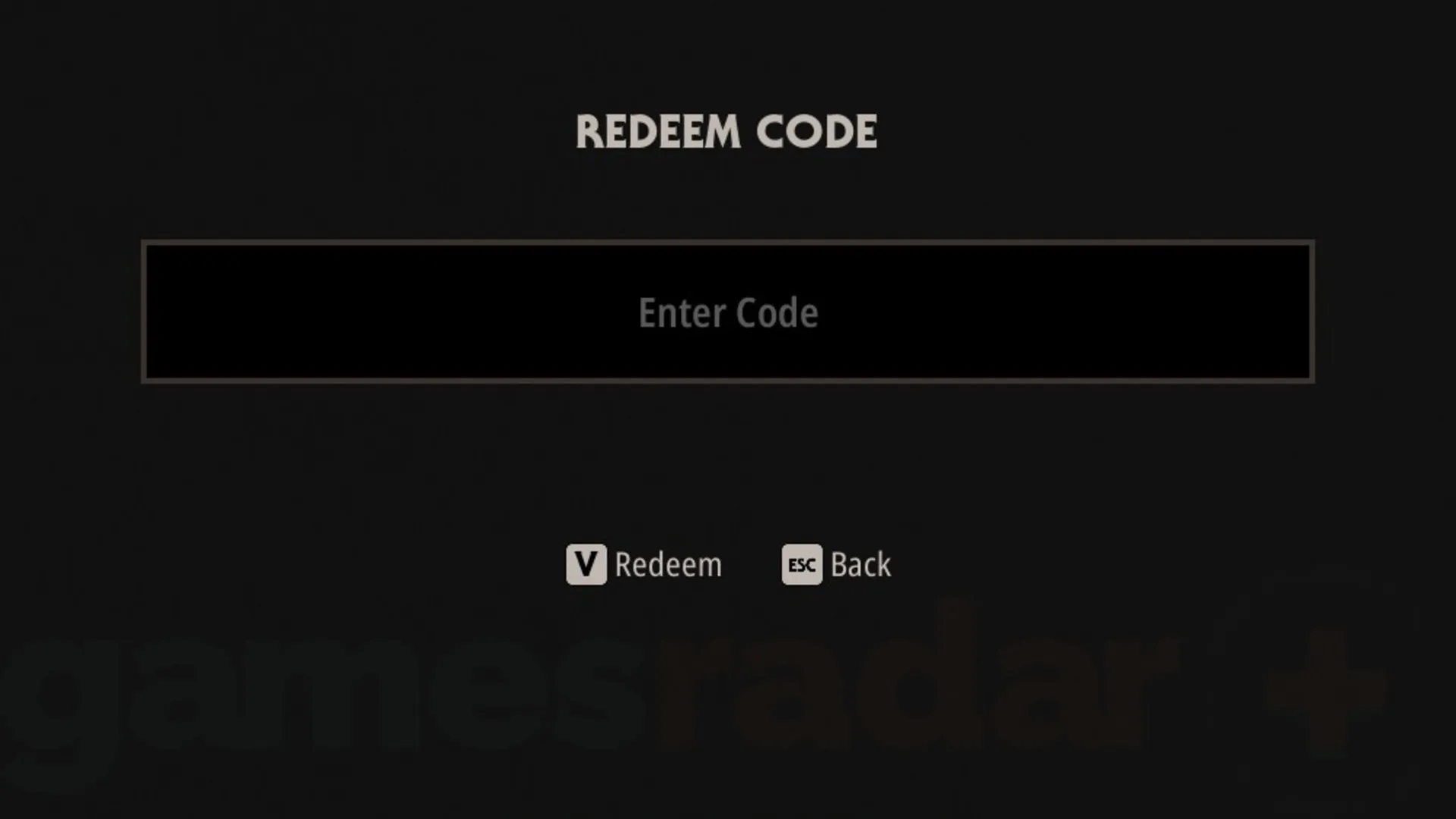 The Halloween the Game codes redemption box.