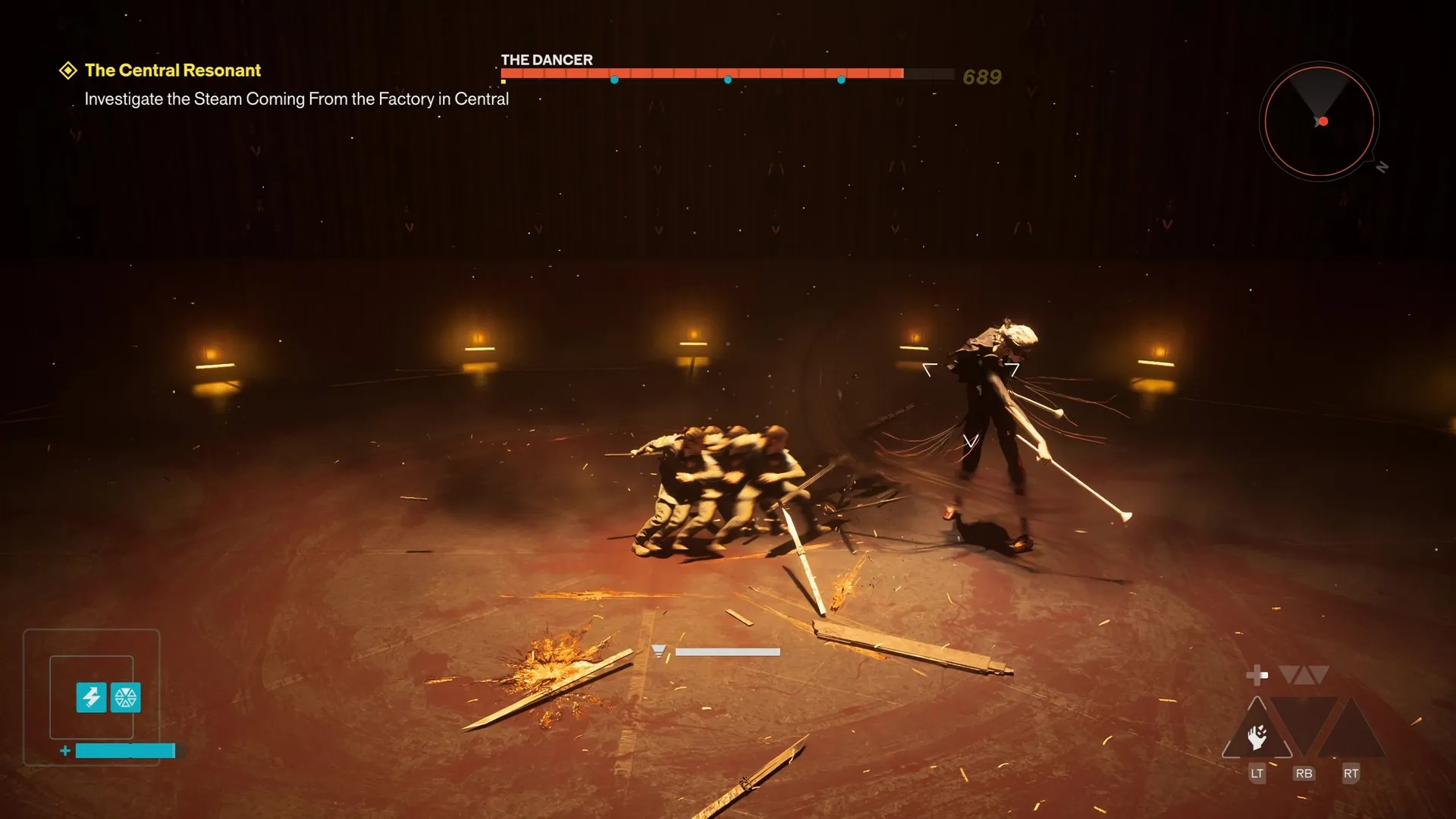 Dodging The Dancer in Control Resonant