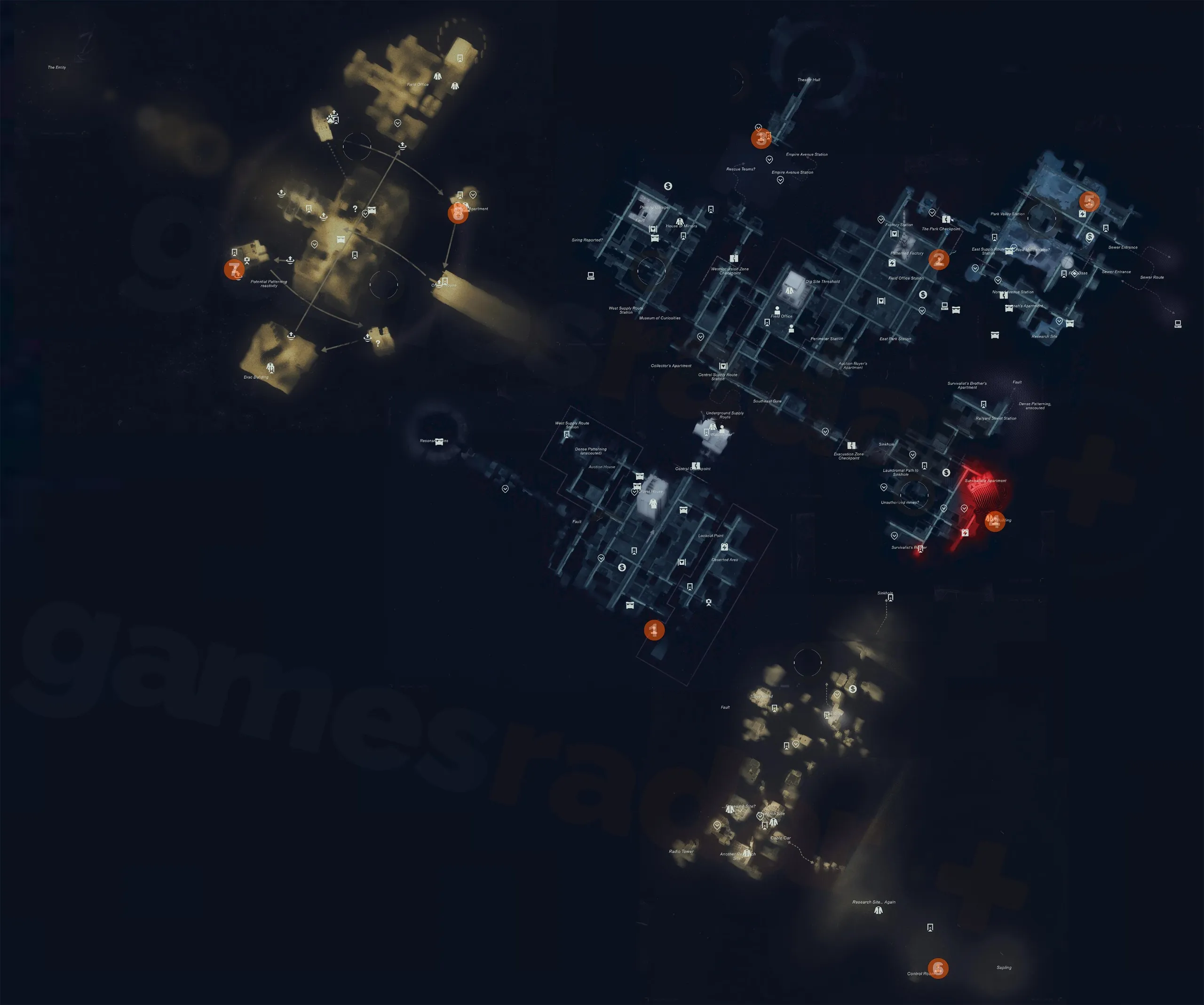 All Shum arcade machines in Control Resonant
