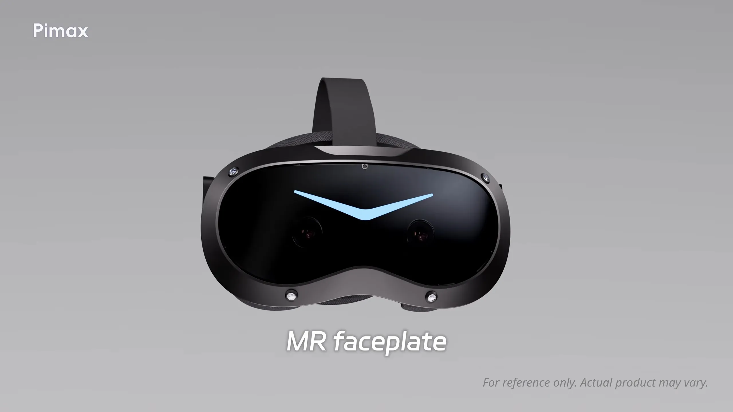 The Pimax Crystal Pro with an MR faceplate on