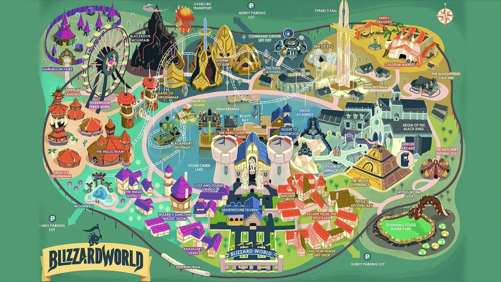 BlizzardWorld map from Overwatch