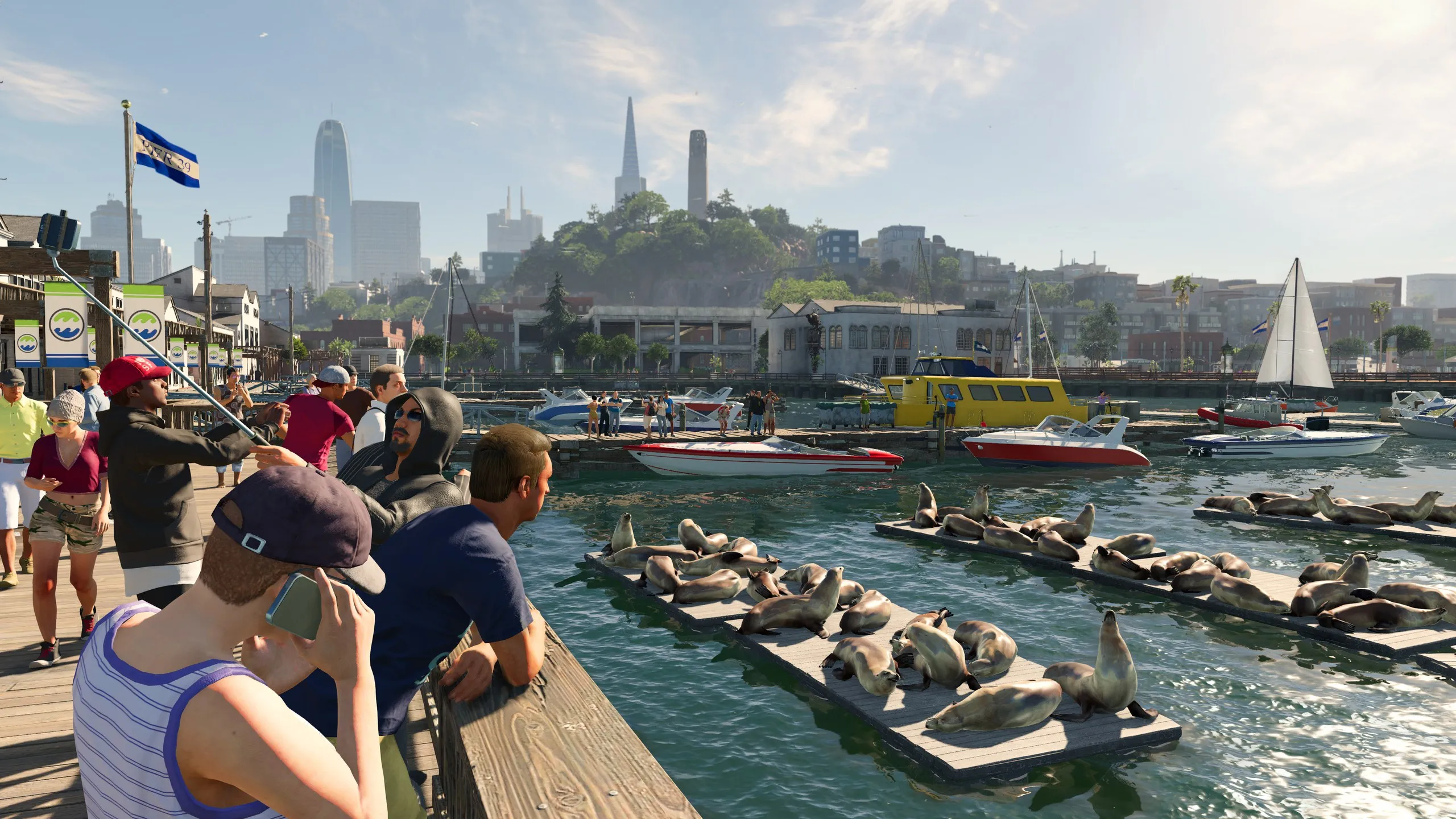 The San Francisco Bay in Watch Dogs 2