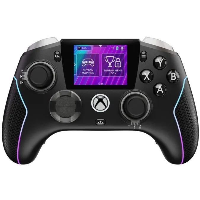 Game controller with built in screen