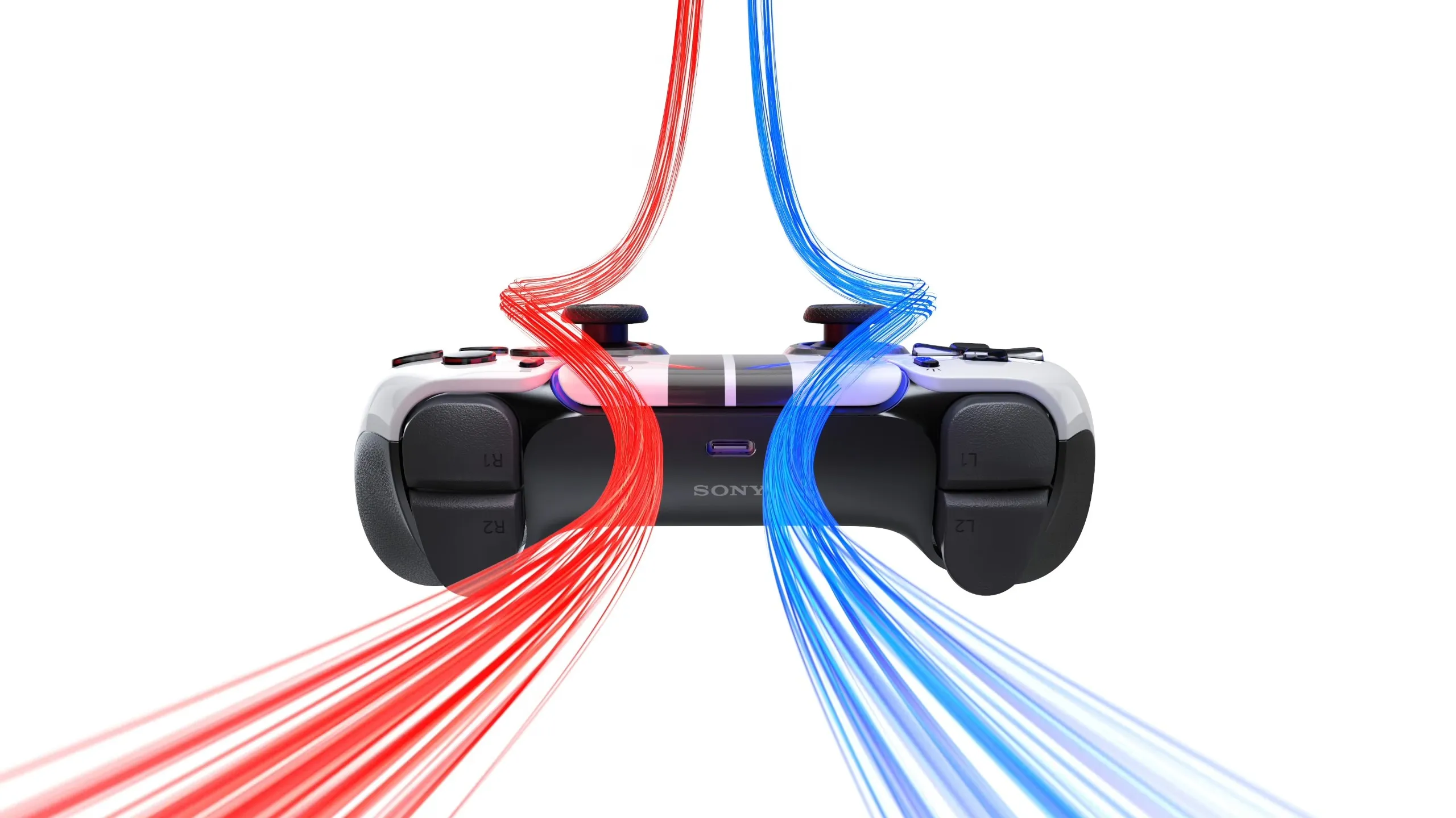 A screenshot from the trailer for the Gran Turismo 7 DualSense controller