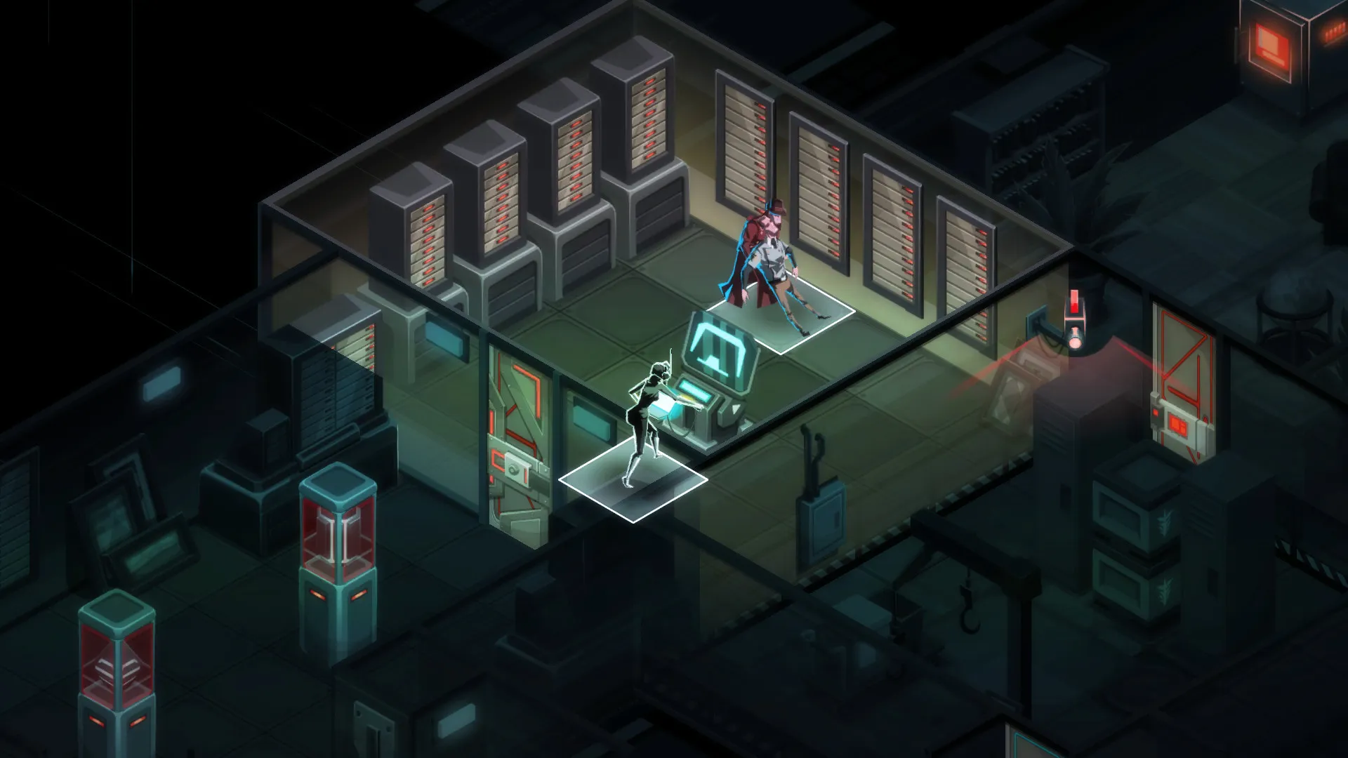 Sneaking in Invisible Inc