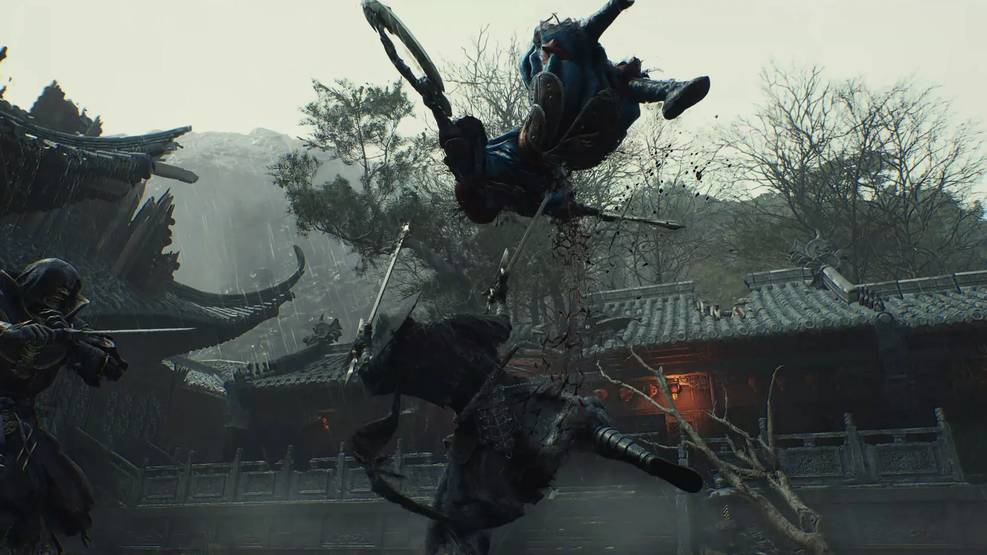 Swinging an enemy overhead in Phantom Blade Zero