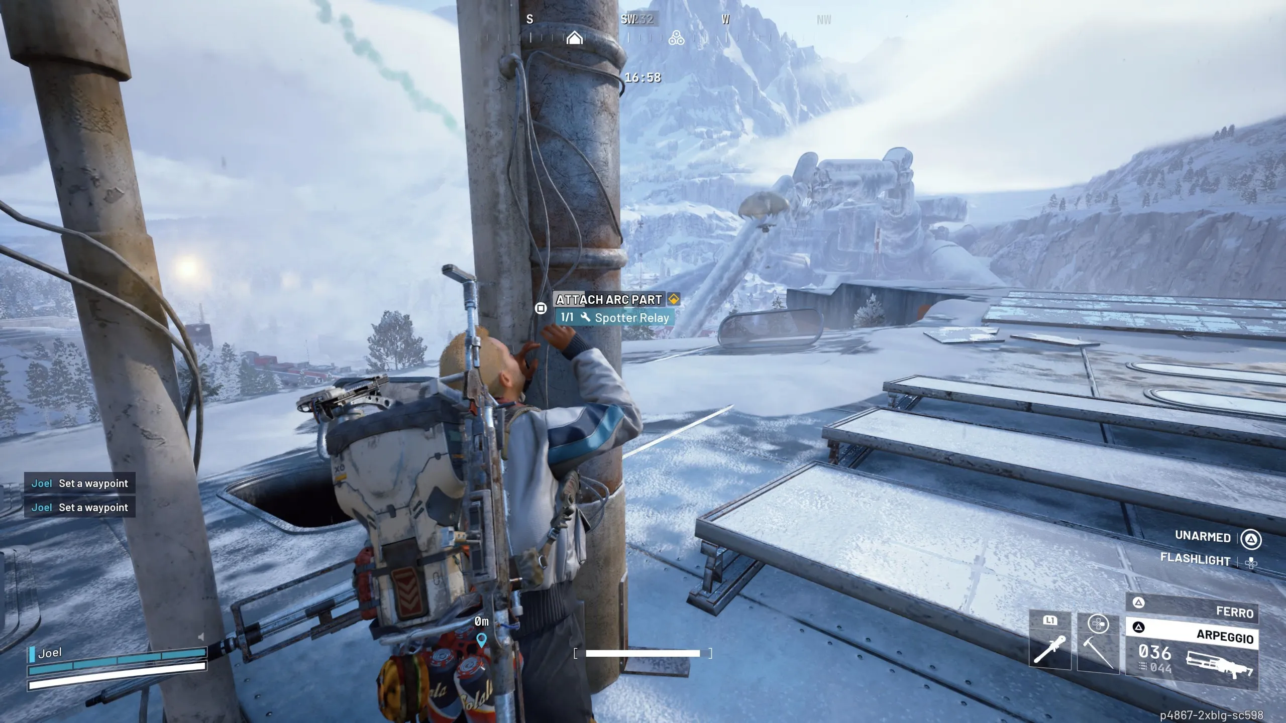 The Ruins and Reverberations observatory antenna in Arc Raiders
