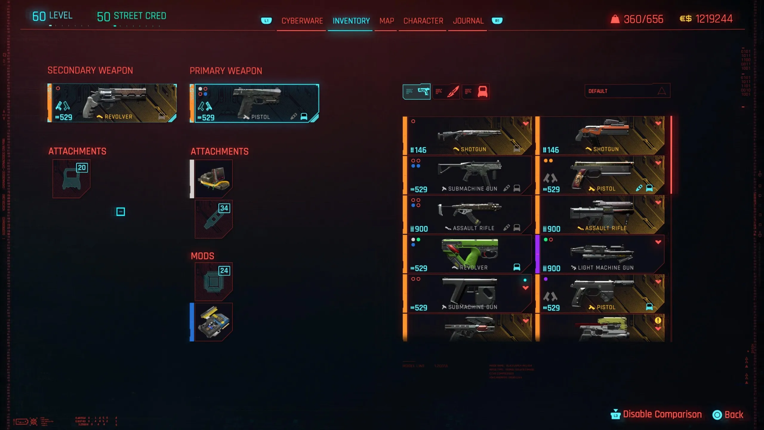 Dual Wielding in Cyberpunk 2077