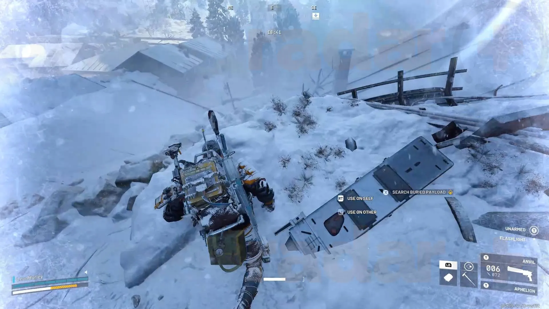 arc raiders base of emperor buried payload